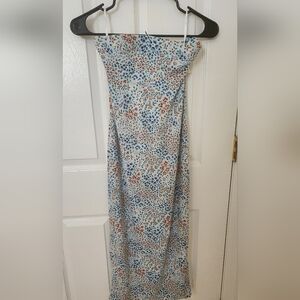 Floral Print Maxi Skirt